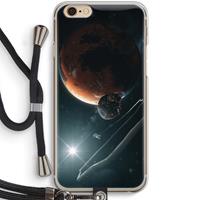 CaseCompany Mars Renaissance: iPhone 6 / 6S Transparant Hoesje met koord