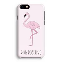 CaseCompany Pink positive: Volledig Geprint iPhone 7 Hoesje