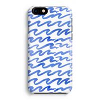 CaseCompany Blauwe golven: Volledig Geprint iPhone 7 Hoesje