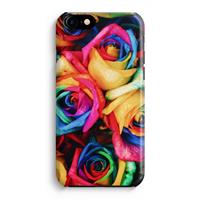 CaseCompany Neon bloemen: Volledig Geprint iPhone 7 Hoesje
