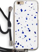 CaseCompany Terrazzo N°5: iPhone 6 / 6S Transparant Hoesje met koord