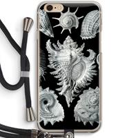 CaseCompany Haeckel Prosobranchia: iPhone 6 / 6S Transparant Hoesje met koord