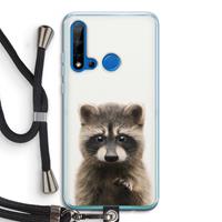 CaseCompany Rocco: Huawei P20 Lite (2019) Transparant Hoesje met koord