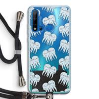 CaseCompany Octopussen: Huawei P20 Lite (2019) Transparant Hoesje met koord