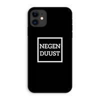 CaseCompany Negenduust black: iPhone 11 Tough Case