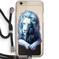 CaseCompany Child Of Light: iPhone 6 / 6S Transparant Hoesje met koord