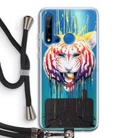 CaseCompany Fading: Huawei P20 Lite (2019) Transparant Hoesje met koord