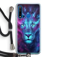 CaseCompany Firstborn: Huawei P20 Lite (2019) Transparant Hoesje met koord