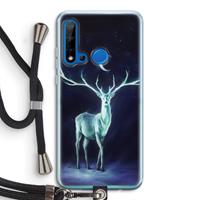 CaseCompany Nightbringer: Huawei P20 Lite (2019) Transparant Hoesje met koord