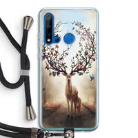 CaseCompany Seasons Change: Huawei P20 Lite (2019) Transparant Hoesje met koord