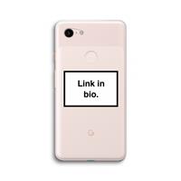 CaseCompany Link in bio: Google Pixel 3 XL Transparant Hoesje