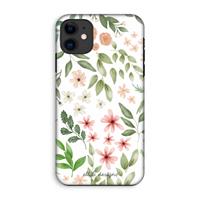 CaseCompany Botanical sweet flower heaven: iPhone 11 Tough Case