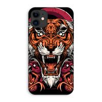 CaseCompany Tiger and Rattlesnakes: iPhone 11 Tough Case