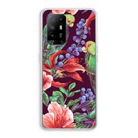 CaseCompany Papegaaien: Oppo A95 5G Transparant Hoesje