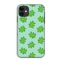 CaseCompany Groene blaadjes: iPhone 11 Tough Case