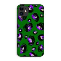 CaseCompany Green Cheetah: iPhone 11 Tough Case