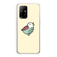 CaseCompany Birdy: Oppo A95 5G Transparant Hoesje