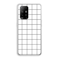CaseCompany Rooster: Oppo A95 5G Transparant Hoesje