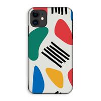 CaseCompany Illustratieve pop 1: iPhone 11 Tough Case