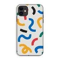 CaseCompany Illustratieve pop 2: iPhone 11 Tough Case