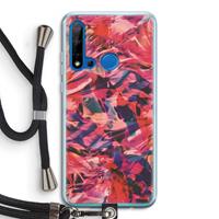 CaseCompany California: Huawei P20 Lite (2019) Transparant Hoesje met koord