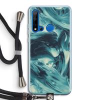 CaseCompany Dreaming About Whales: Huawei P20 Lite (2019) Transparant Hoesje met koord