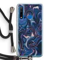 CaseCompany Mirrored Mirage: Huawei P20 Lite (2019) Transparant Hoesje met koord