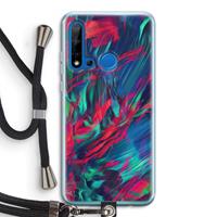 CaseCompany Pilgrims Of The Sea: Huawei P20 Lite (2019) Transparant Hoesje met koord