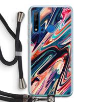 CaseCompany Quantum Being: Huawei P20 Lite (2019) Transparant Hoesje met koord