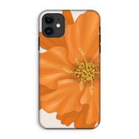 CaseCompany Orange Ellila flower: iPhone 11 Tough Case