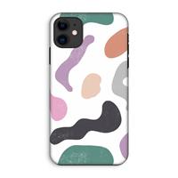 CaseCompany Memphis Shapes: iPhone 11 Tough Case