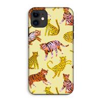 CaseCompany Cute Tigers and Leopards: iPhone 11 Tough Case