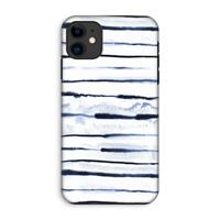 CaseCompany Ink Stripes: iPhone 11 Tough Case