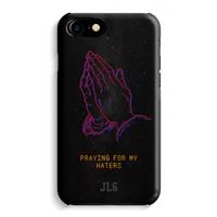 CaseCompany Praying For My Haters: Volledig Geprint iPhone 7 Hoesje