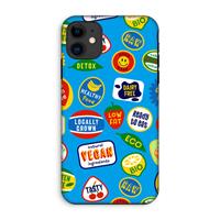 CaseCompany Fruitsticker: iPhone 11 Tough Case