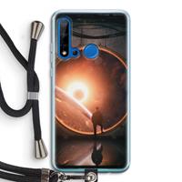 CaseCompany Ephemeral: Huawei P20 Lite (2019) Transparant Hoesje met koord