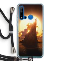 CaseCompany Children of the Sun: Huawei P20 Lite (2019) Transparant Hoesje met koord