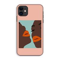 CaseCompany Orange lips: iPhone 11 Tough Case