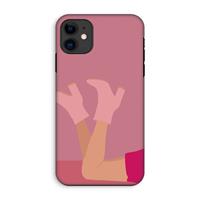 CaseCompany Pink boots: iPhone 11 Tough Case