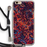 CaseCompany Lucifer: iPhone 6 / 6S Transparant Hoesje met koord