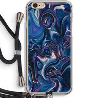CaseCompany Mirrored Mirage: iPhone 6 / 6S Transparant Hoesje met koord