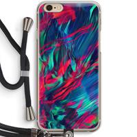 CaseCompany Pilgrims Of The Sea: iPhone 6 / 6S Transparant Hoesje met koord