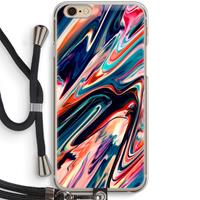 CaseCompany Quantum Being: iPhone 6 / 6S Transparant Hoesje met koord