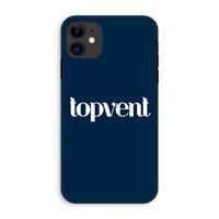 CaseCompany Topvent Navy: iPhone 11 Tough Case