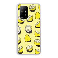 CaseCompany When Life Gives You Lemons...: Oppo A95 5G Transparant Hoesje