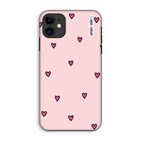 CaseCompany Hartjes: iPhone 11 Tough Case