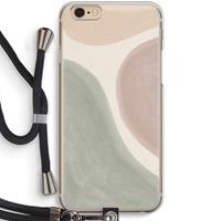CaseCompany Geo #6: iPhone 6 / 6S Transparant Hoesje met koord
