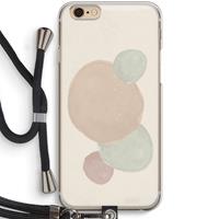 CaseCompany Geo #9: iPhone 6 / 6S Transparant Hoesje met koord