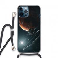 CaseCompany Mars Renaissance: iPhone 13 Pro Max Transparant Hoesje met koord