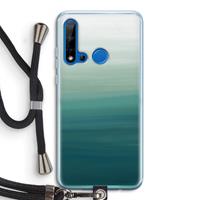 CaseCompany Ocean: Huawei P20 Lite (2019) Transparant Hoesje met koord